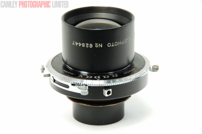 Wollensack Raptar f5.6 8inch Lens w/ Rapax #0 Shutter. Graded: EXC+ [#9308] - Image 8
