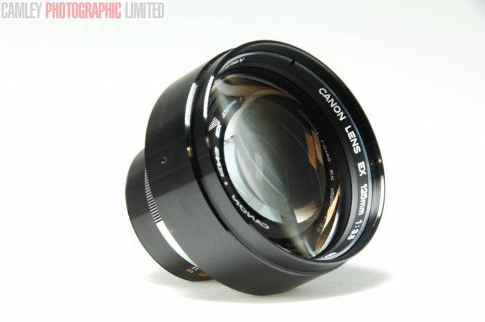Canon EX-EE f3.5 125mm Lens Caps & Leather Case. Graded: LN- [#8917] - Image 5