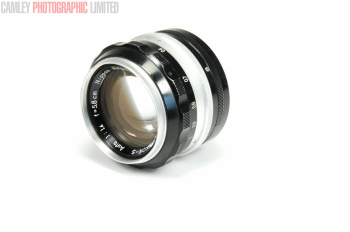 Nikon f1.4 5.8cm 58mm lens. Pat Pend. NAI pre-AI. Graded: EXC [#9389] - Image 10