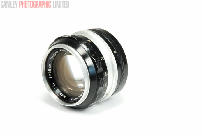 Nikon f1.4 5.8cm 58mm lens. Pat Pend. NAI pre-AI. Graded: EXC [#9389] - Image 12
