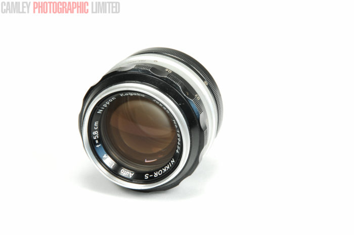 Nikon f1.4 5.8cm 58mm lens. Pat Pend. NAI pre-AI. Graded: EXC [#9389] - Image 13