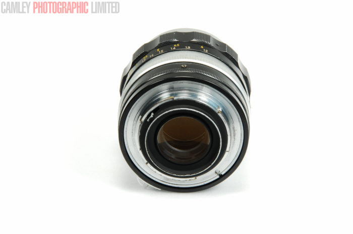 Nikon 10.5cm f2.5 pre-AI NAI Lens. 9 aperture blade. Graded: EXC- [#9383] - Image 7