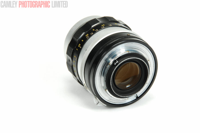 Nikon 10.5cm f2.5 pre-AI NAI Lens. 9 aperture blade. Graded: EXC- [#9383] - Image 8