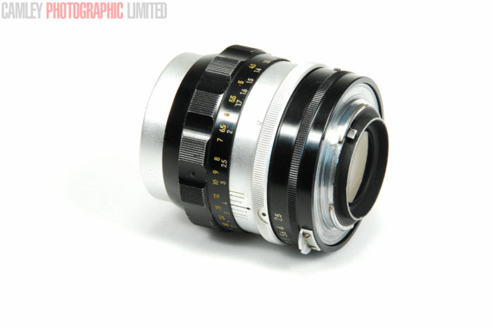 Nikon 10.5cm f2.5 pre-AI NAI Lens. 9 aperture blade. Graded: EXC- [#9383] - Image 9