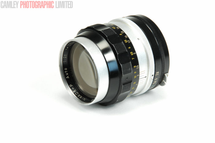 Nikon 10.5cm f2.5 pre-AI NAI Lens. 9 aperture blade. Graded: EXC- [#9383] - Image 11