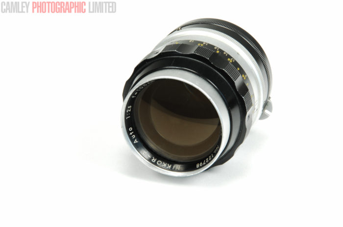 Nikon 10.5cm f2.5 pre-AI NAI Lens. 9 aperture blade. Graded: EXC- [#9383] - Image 12