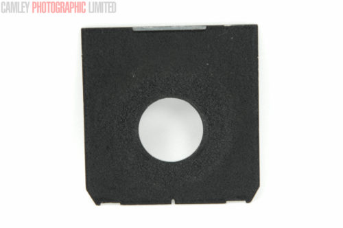 Horseman 4x5 Lens Board Copal #0 (34.6mm). Graded: EXC+ [#9479]