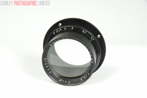 Dallmeyer Serrac f4.5 12 inch Large Format Lens and Cap. Graded: EXC+ [#3349]
