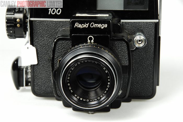 Koni Omega Rapid 100 Camera w/ 90mm f3.5. Graded: AS-IS [#9318] - Image 3