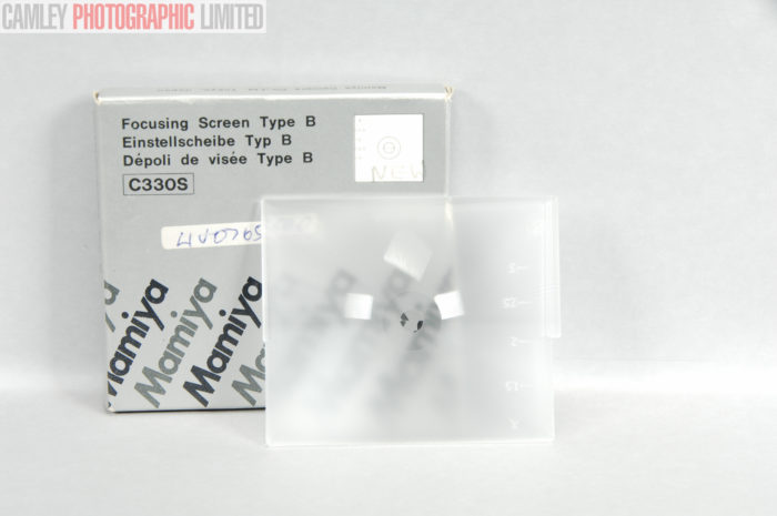 Mamiya Focusing Screen B Split Image. C330 C330s (404602). Graded: EXC+ [#9443] - Image 3