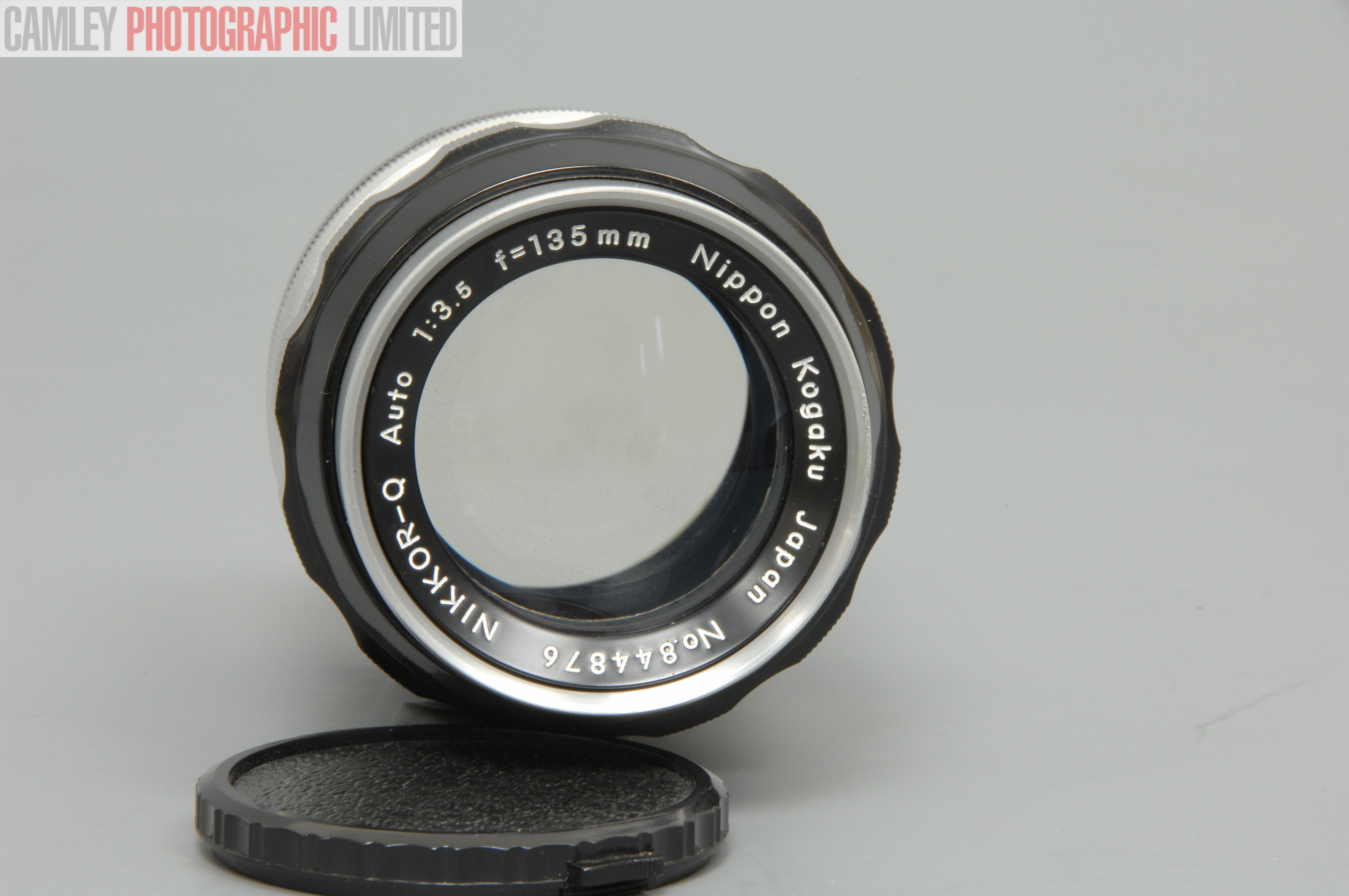 Nikon f3.5 AI 135mm NikkorQ Lens. HAZE. Graded BGN [8039] Camley