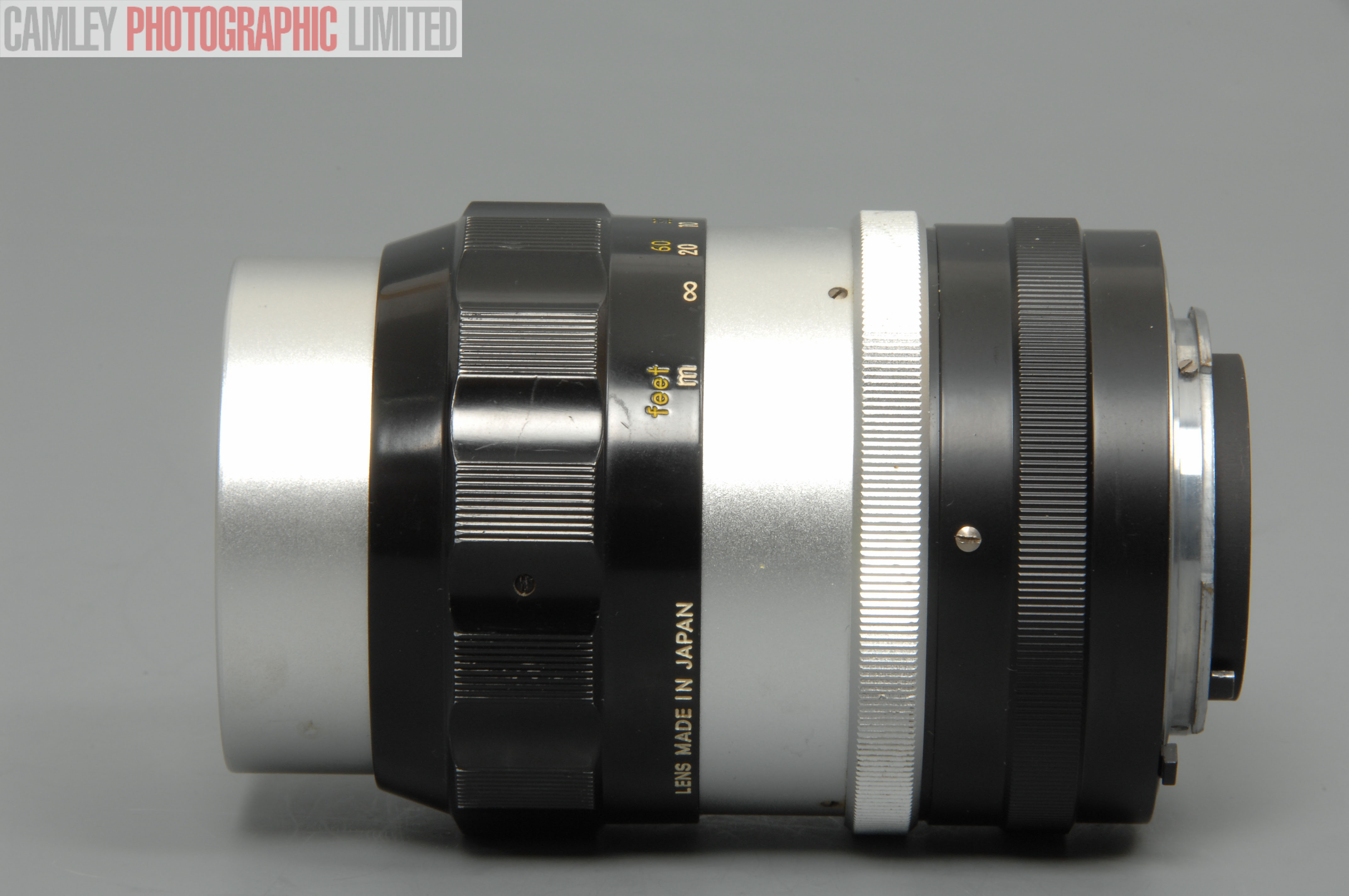 Nikon f3.5 AI 135mm NikkorQ Lens. HAZE. Graded BGN [8039] Camley