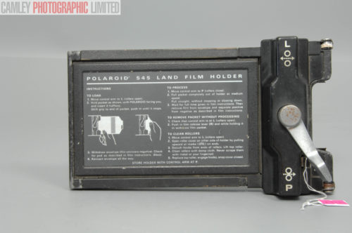 Polaroid 545 Land Film Holder For Large Format. Graded: BGN [#10380]