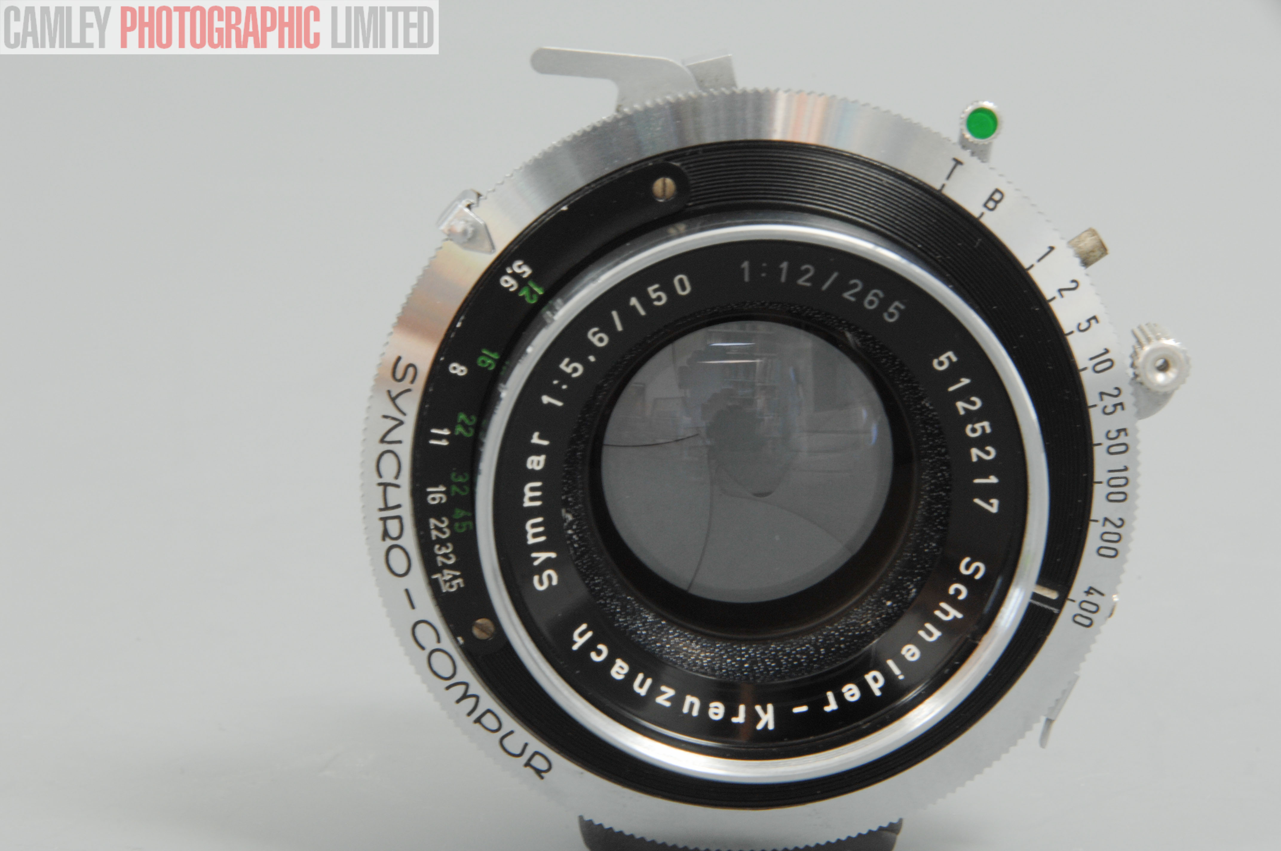 Schneider Symmar 150mm f5.6 Large Format Lens. Certified