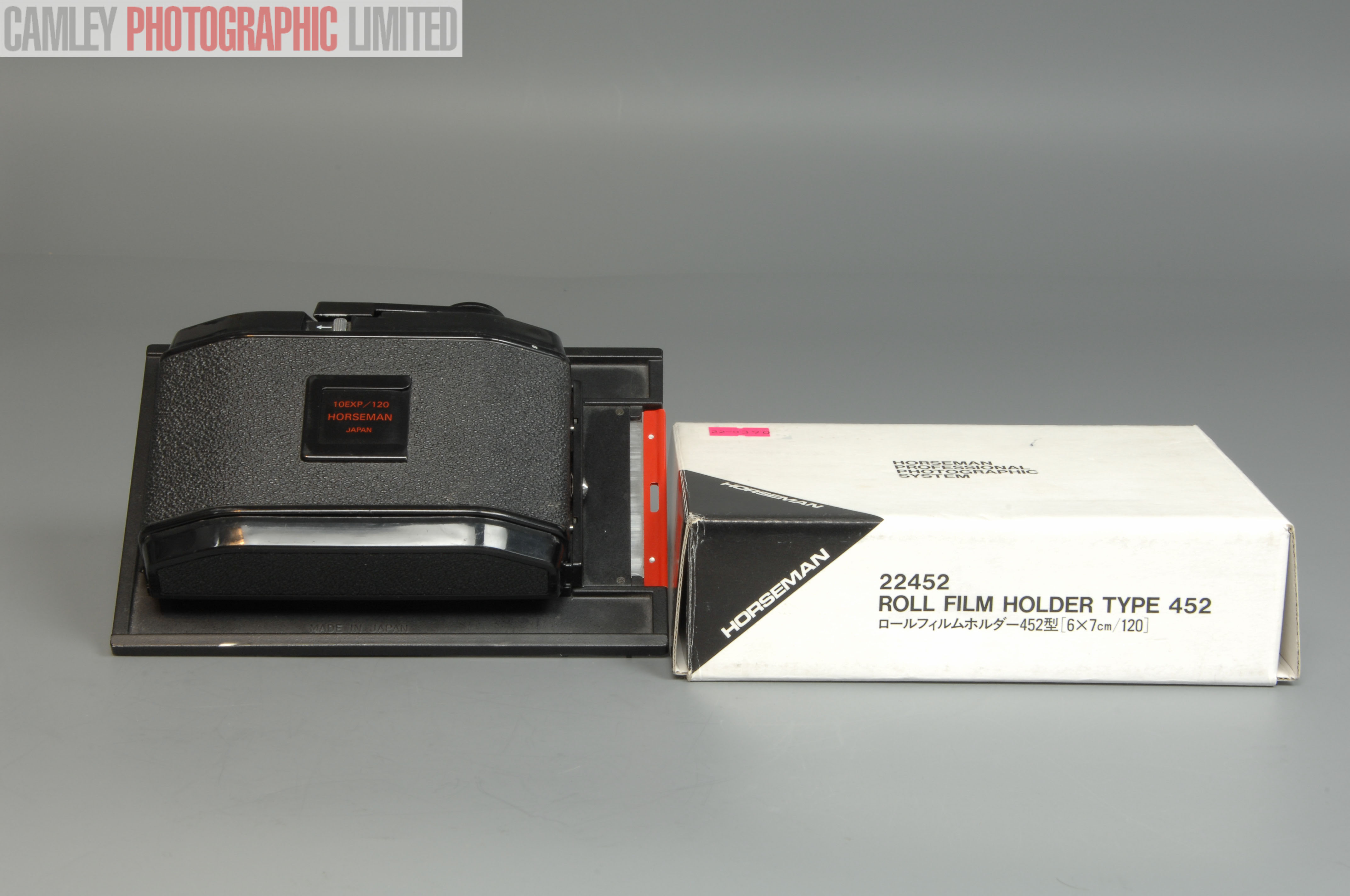 ホースマン 120ロールフィルムホルダー 10EXP 6X7用 毛深く