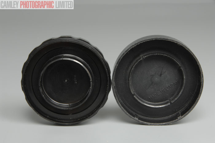 Mamiya RB67 Medium Format Body Cap and Lens Cap (a pair). Graded: EXC- [#10472] - Image 2