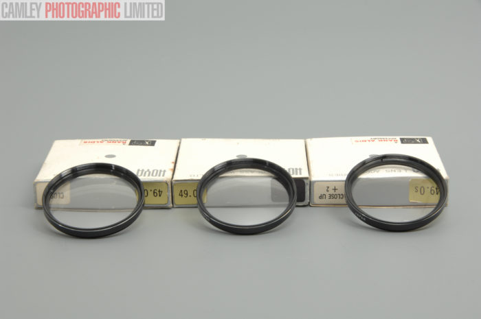 Hoya 49mm +1 +2 +3 Close-up Lenses Filters. Boxed & Cases. Graded: EXC+ [#10504] - Image 2