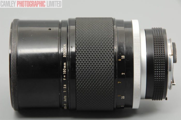 Nikon f2.8 180mm Lens. AI Conversion. Stiff focusing. Graded: BGN [#10322] - Image 6