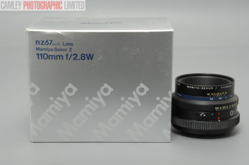 Mamiya Z 110mm f2.8 W RZ67 Lens. Boxed & Pristine (521021). Graded: LN- [#10462]