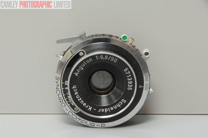 Schneider Angulon 90mm f6.8 Large Format Lens Original Box. Graded: EXC [#10339] - Image 2