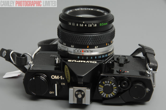 Olympus OM-1N SLR 35 mm Camera w/ 50mm f1.8 Lens. Graded: EXC [#10534] - Image 4