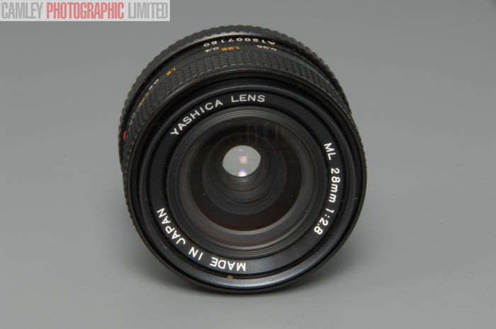 Yashica ML Yashica/Contax Mount Wide Angle Lens f2.8 28mm. Graded: EXC+ [#10557] - Image 2