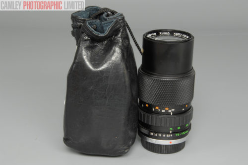 Olympus OM 75-150mm Zuiko f4 Auto Zoom Manual Focus Lens. Graded: EXC+ [#10529]