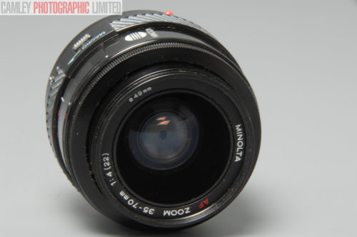 Minolta AF Auto Focus Zoom 35-70mm f4 for Sony Alpha. Graded: AS-IS [#10561]