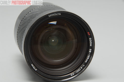 Minolta AF Zoom lens 28-135mm f4-4.5 for Sony Alpha. Graded: EXC [#10551]