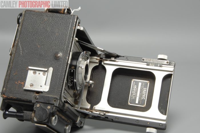 Graflex 2x3 23 Speed Graphic w/ f4.5 105 mm Kodak Lens. Graded: EXC- [#10520] - Image 2