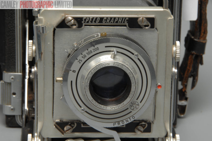 Graflex 2x3 23 Speed Graphic w/ f4.5 105 mm Kodak Lens. Graded: EXC- [#10520] - Image 3