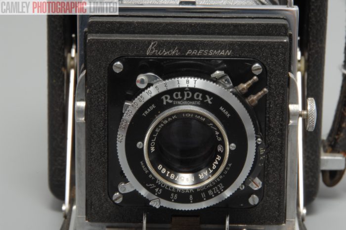 Busch 2x3 23 Pressman w/ Wollensak 101mm f4.5 Lens. Graded: EXC- [#10522] - Image 5
