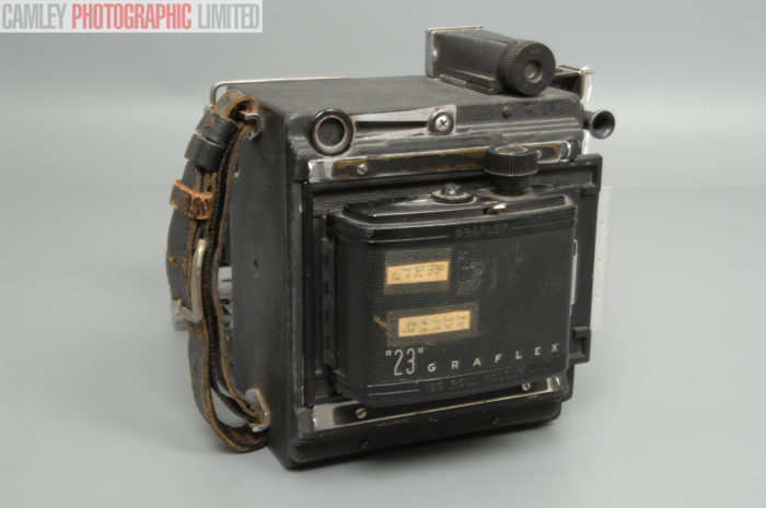 Graflex 4x5 Speed Graphic Camera & 135 mm Optar f4.7 Lens. Graded: EXC- [#10521] - Image 6
