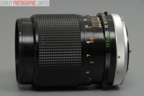 Canon FD 135mm f3.5 S.C Telephoto Lens. FUNGUS. Graded: BGN [#10552]