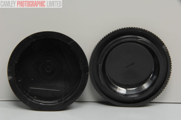 Olympus OM Camera Caps. Pair of Rear Lens & Body Cap. Graded: EXC [#10494] - Image 2