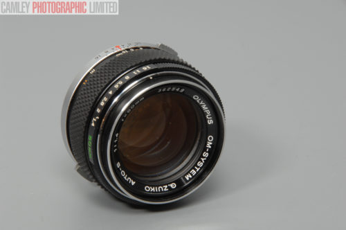 Olympus OM 50mm Auto-S f1.4 Standard Fixed Fast Lens. Graded: EXC- [#10725]