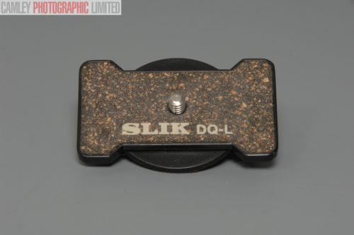Slik 6145 Quick Release Plate For DQ-L Tripod Head. Graded: EXC [#10687]