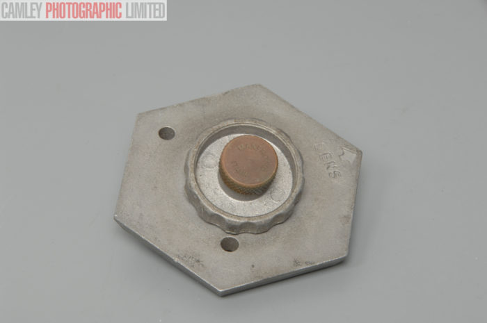 Manfrotto Hexagonal Tripod Plate. 3/8 inch screw. Graded: EXC- [#10646] - Image 2
