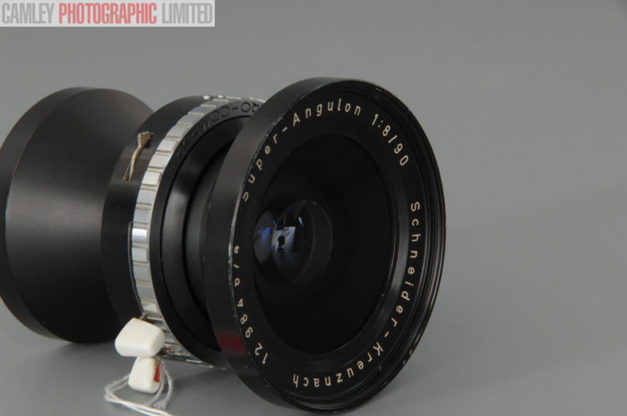 Schneider Super Angulon 90mm f8 Lens and Shutter. Graded: EXC [#9659] - Image 2