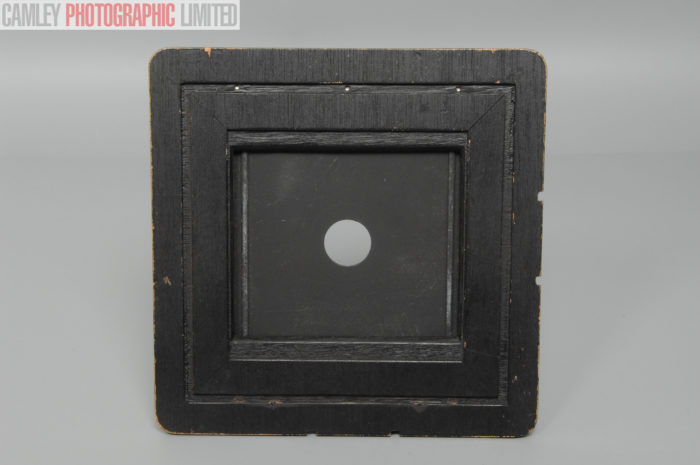 Cambo Lens Board Compur #00 w/ Wooden Adapter (C-222). Graded: EXC- [#10763] - Image 2