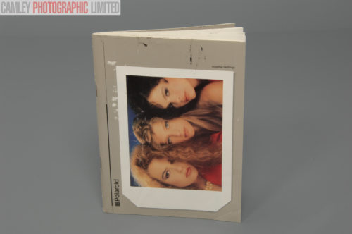 Polaroid Bookelt Manual for 4x5 545 Sheet Film. Graded: EXC- [#10765]