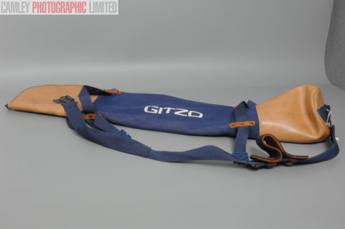 Gitzo Canvas and Leather Lighting Case w/Strap. Graded: EXC+ [#10761]