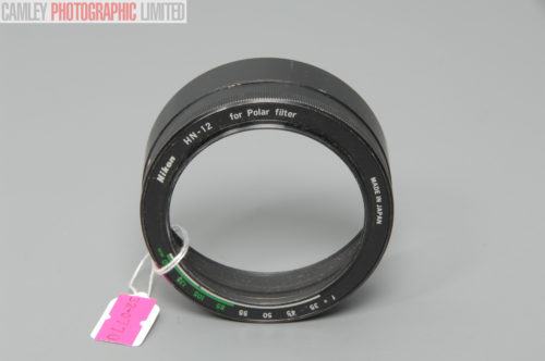 Nikon HN-12 Lens Shade for Polarizing Filter - 58mm. Graded: EXC- [#10770]