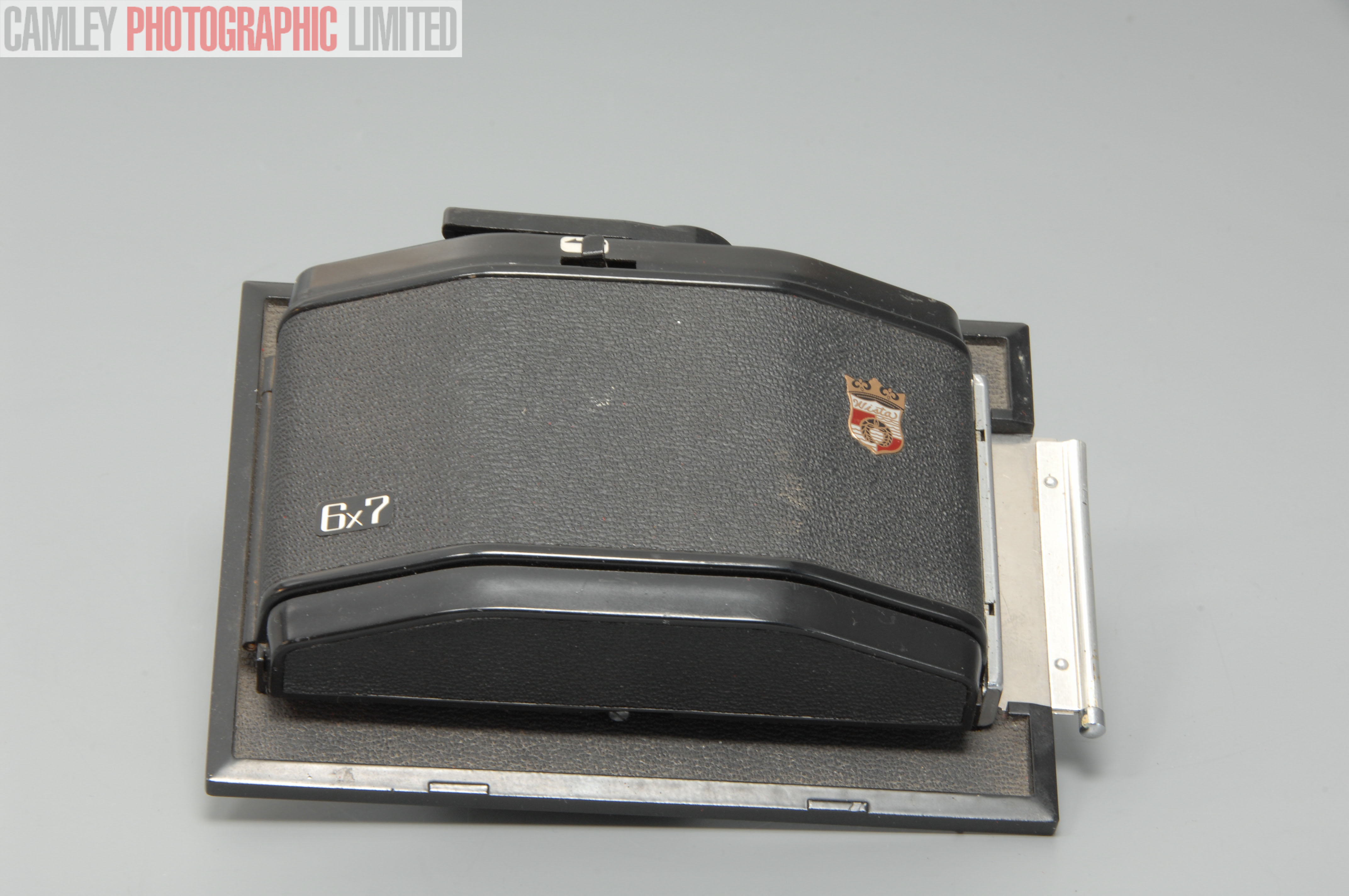 Wista 6x7 10 EXP 4x5 Mount 120 Roll Film Holder. Graded: EXC+ [#10789]