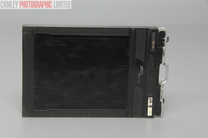 Fidelity Deluxe 4x5 Cut Film Holder Double Dark. Graded: EXC [#10790] - Image 2