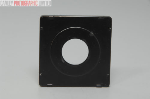 Graflex Lens Board 34.6mm Copal #0 Large Format for 4x5. Graded: EXC [#10781]