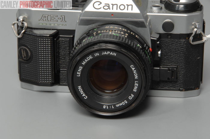 Canon AE-1 Program w/ 50mm f1.8 Lens SLR Camera. Graded: EXC [#10842] - Image 2