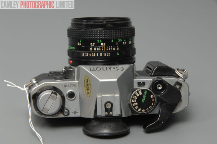 Canon AE-1 Program w/ 50mm f1.8 Lens SLR Camera. Graded: EXC [#10842] - Image 7