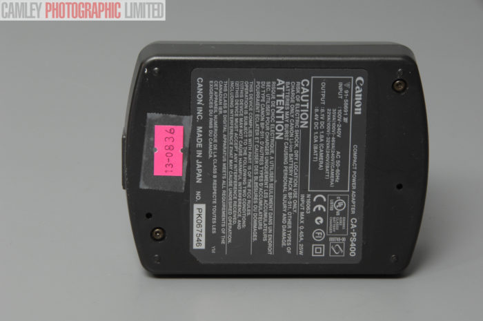 Canon CA-PS400 Battery Charger Compact Power Adapter. Graded: EXC+ [#10836] - Image 2