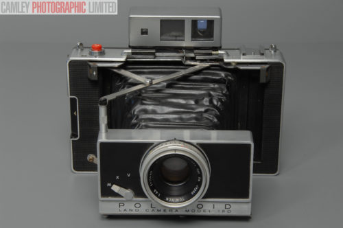 Vintage Polaroid Land Instant 4x5 Camera Model 180. Graded: AS-IS [#10860]